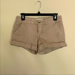 Denim Shorts Beige Size 27